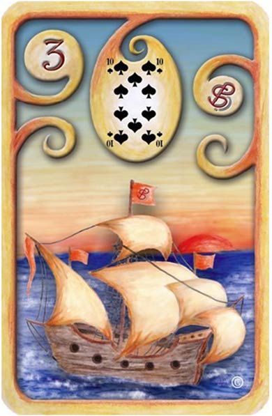 Baralho de Cartas Lenormand - Cigana da Sorte