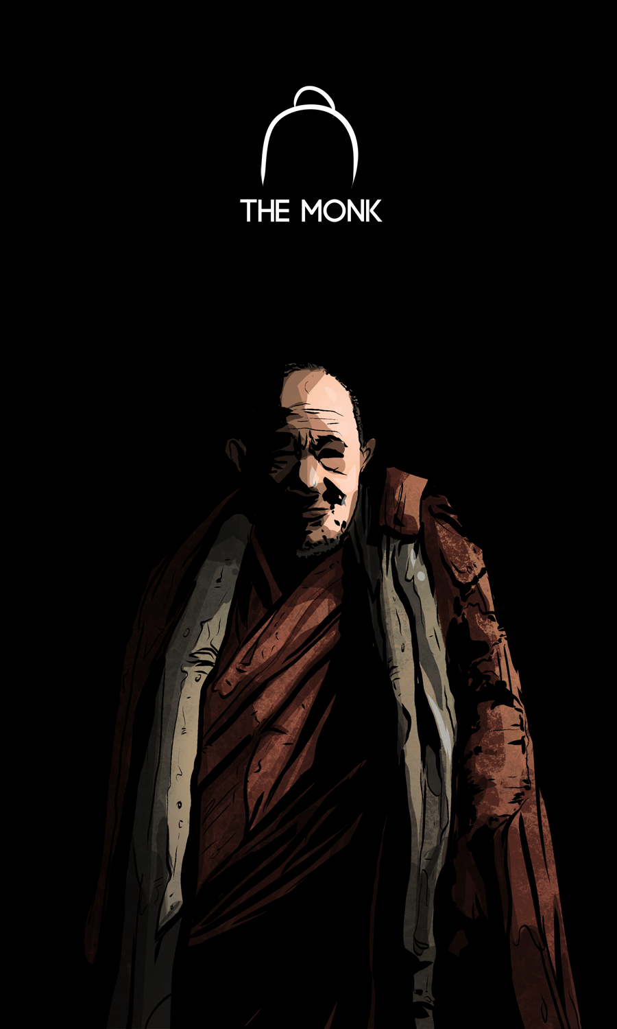 Arte - The Monk - Os Quarenta Servidores de Tommie Kelly - Magia do Caos Arte - The Monk - Os Quarenta Servidores de Tommie Kelly - Magia do Caos