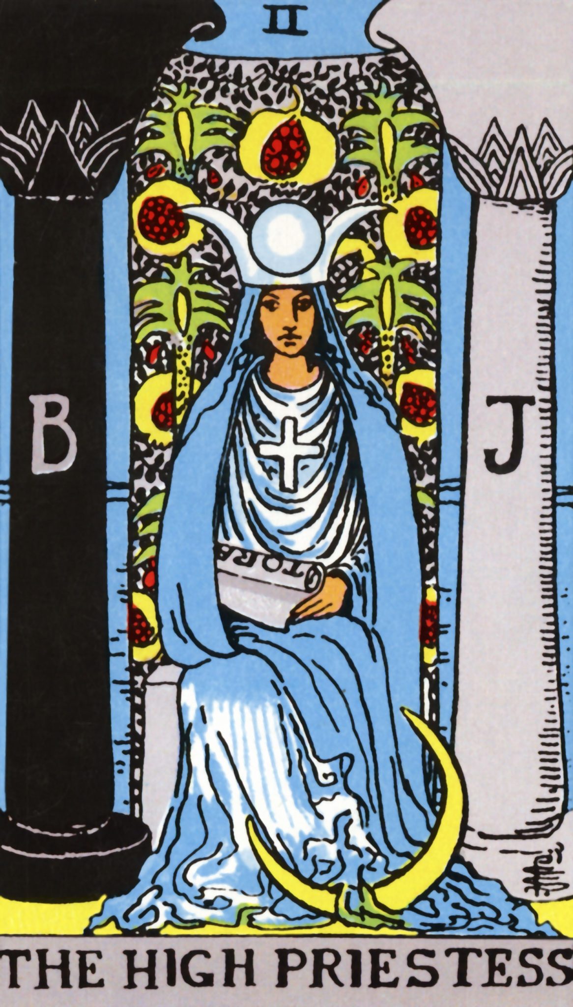 Carta de Tarot – A Sacerdotisa – The Priestess - Caotize-se