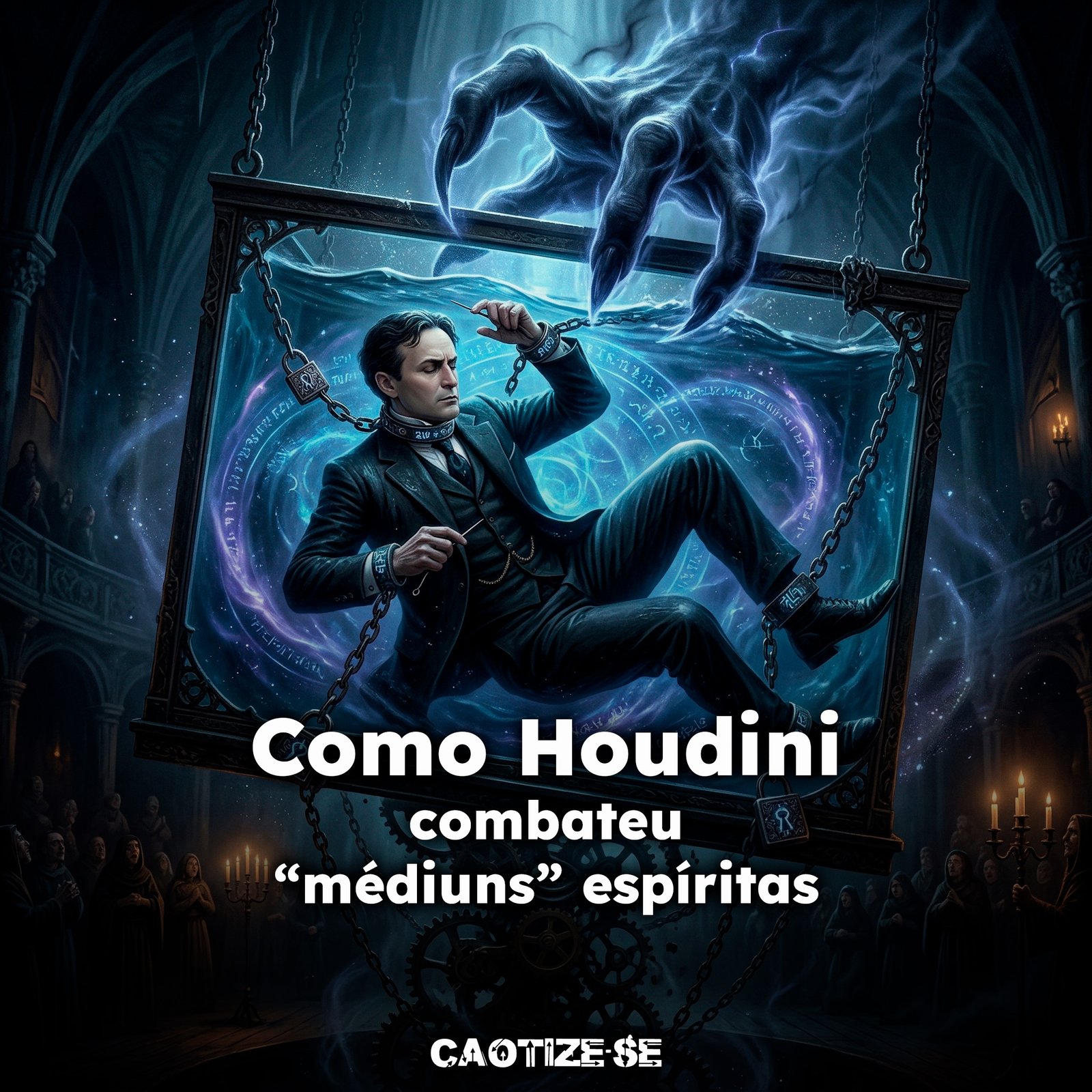 Como Houdini combateu “médiuns” espíritas Como Houdini combateu “médiuns” espíritas