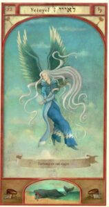 22 – Yeiaiel – Trono – Anjo