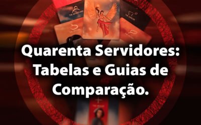 Quarenta Servidores: Tabelas e Guias de Comparação Quarenta Servidores: Tabelas e Guias de Comparação