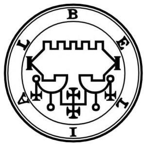 Sigilo - Daemon Belial – 68º Espírito da Goétia - Magia do Caos