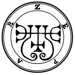 Sigilo - Daemon Zepar – 16º Espírito da Goétia - Magia do Caos