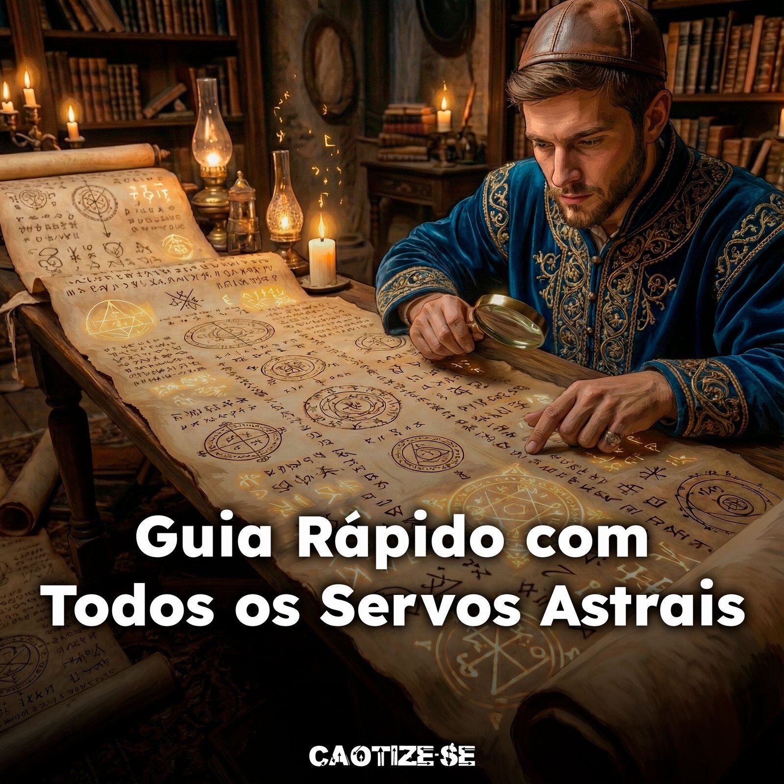 Guia Rápido dos Servos Astrais